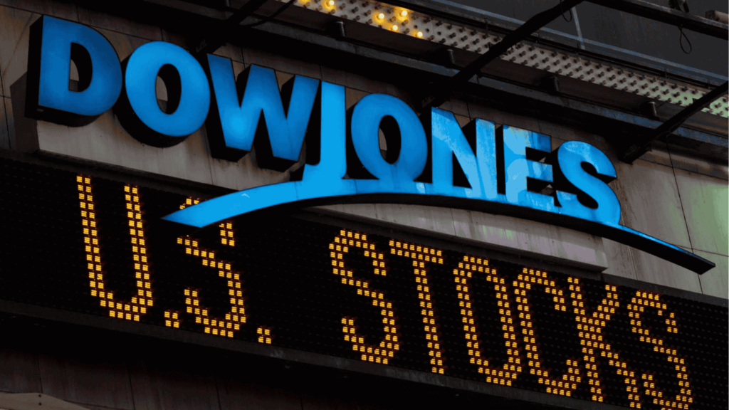 An image of What happened to the Dow Jones?