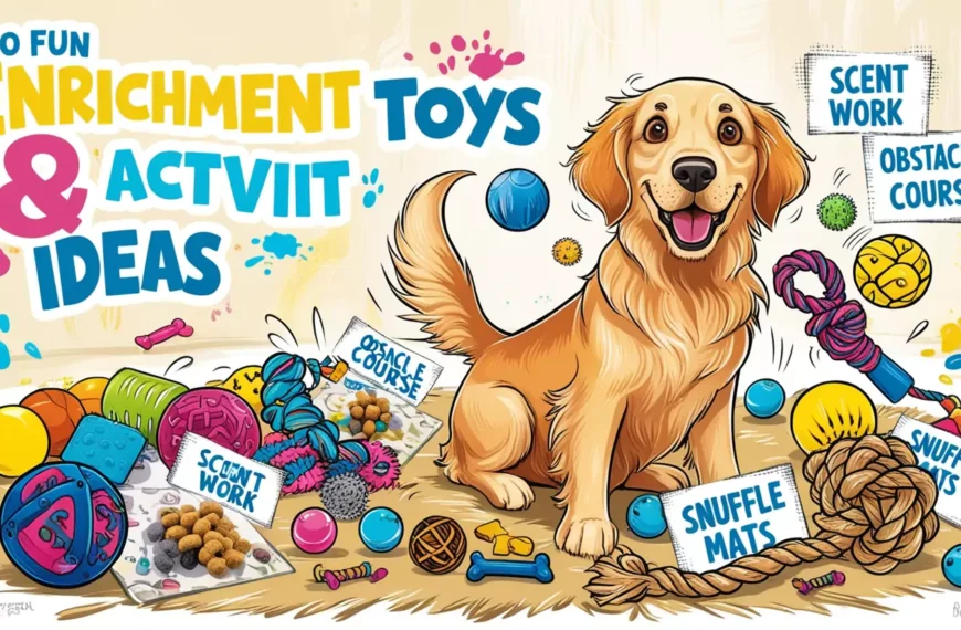 an image of Fun Enrichment Toy Ideas And Activity Ideas For Dogs