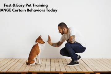 Fast & Easy Pet Training: CHANGE Certain Behaviors Today